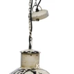 metalowa lampa loftowa biała