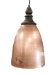 lampa miedzian nad wyspe kuchenną - styl rustykalny i loftowy