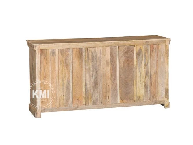 Komoda QUEEN z mango  - drewniane plecy