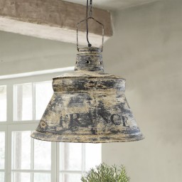 industrialna lampa  Loft Colors M-3449 szara