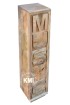 meble indyjskie | szafka na CD Music natural
