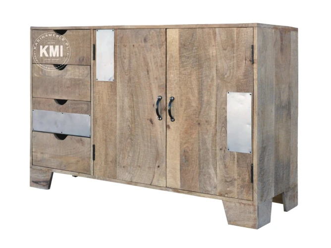meble industrialne | komoda 130 cm Raw Wood EAC41