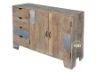 meble drewniane | komoda 130 cm Raw Wood EAC41