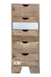 loftowa komoda z szufladami  Raw Wood