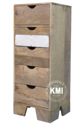 loftowa komoda z szufladami  Raw Wood