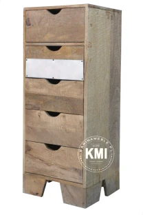 loftowa komoda z szufladami  Raw Wood