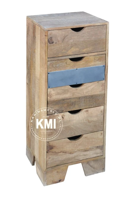 meble z Indii | komoda z szufladami Raw Wood