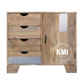 mała loftowa  komoda Raw Wood EAC43