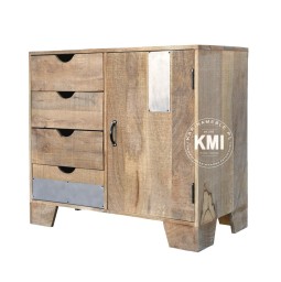 mała loftowa  komoda Raw Wood EAC43