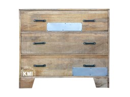 komoda z trzema szufladami Raw Wood EAC42