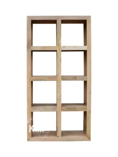 meble drewniane biblioteczka regał kubikowy