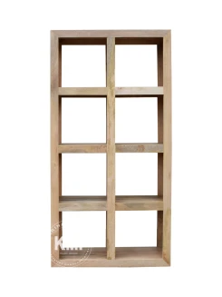 meble drewniane biblioteczka regał kubikowy