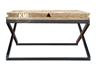 meble kolonialne jasne | stolik vintage Tray Table