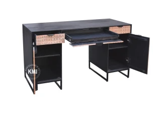 meble biurowe drewniane biurko CHECKERS150 cm