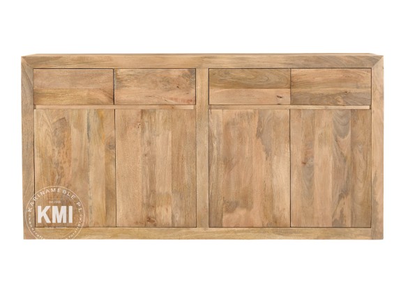 nowoczesna komoda mango 175 cm meble drewniane do salonu duża szafka