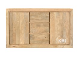 Nowoczesna komoda mango 150 cm z szufladami | Meble Drewniane