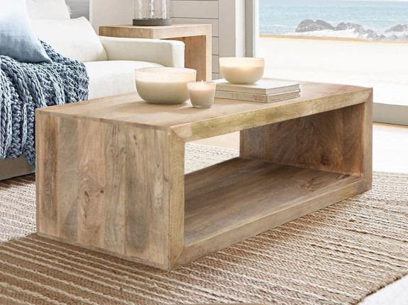 nowoczesny stolik mango 110 cm prostokątna ława jako meble drewniane do salonu