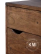 meble z litego drewna | komoda Organic Loft light walnut