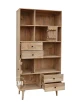 biblioteczka z drewna mango w stylu boho meble indyjskie do salonu