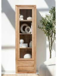 Nowoczesna Witryna Mango 60 cm. | Meble Drewniane do Salonu
