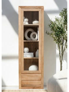 Nowoczesna Witryna Mango 60 cm. | Meble Drewniane do Salonu
