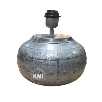Mała Lampa Stołowa Industrialna Metalowa bez klosza | Styl Loft
