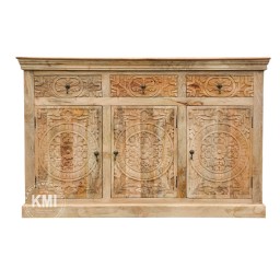 Orientalna komoda Mandala z litego drewna 150 cm | meble indyjskie