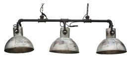 Potrójna Lampa Industrialna Nad Stół 125 cm | Metalowa Lampa Loftowa