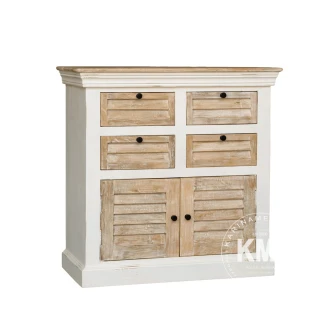 Komoda w stylu shabby chic 90cm drewniana meble hampton