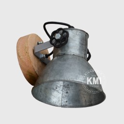 lampa industrialna kinkiet loftowy vintage natural postarzany metalowy