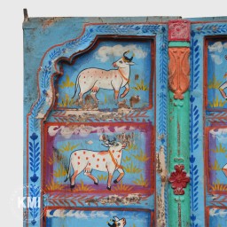 Panel ze Starych Drzwi Indyjskich Nandini 162 cm | Meble Orientalne