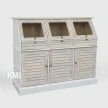 meble hampton komoda drewniana z litego mango i mdf styl coastal