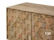 meble designerskie | komoda z drewna mango Honeycomb