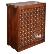 meble designerskie | indyjski bar z palisandru brown