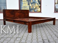 karina meble indyjskie - kolonialny łóżko z litego drewna palisander
