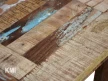 stół loftowy z drewna z recyklingu