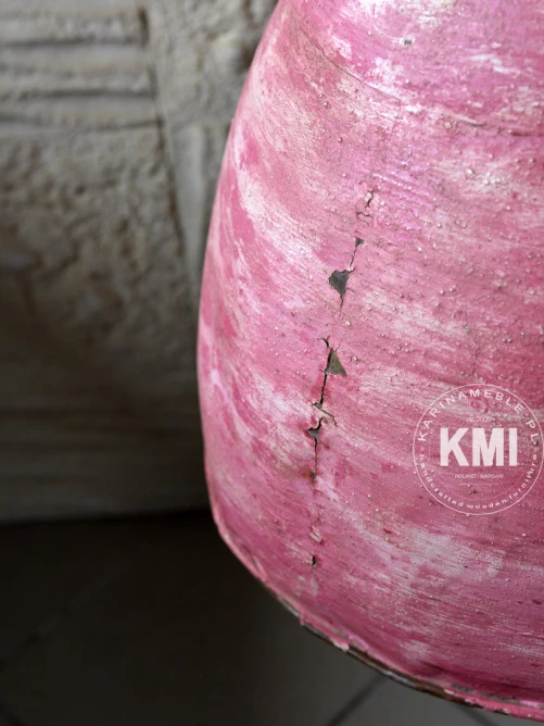 loftowa lampa z recyklingu Loft Colors M-3696A czerwona