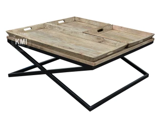 duży stolik kawowy drewniany M-5703
