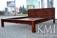 karina meble indyjskie - kolonialny łóżko z litego drewna palisander