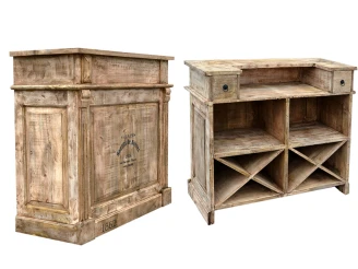 meble vintage | piękny bar Moulins de Paris Loft