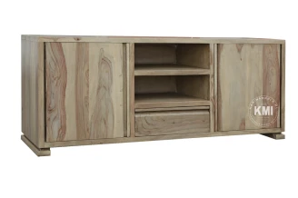 meble z litego drewna | szafka rtv Aqua 154 cm