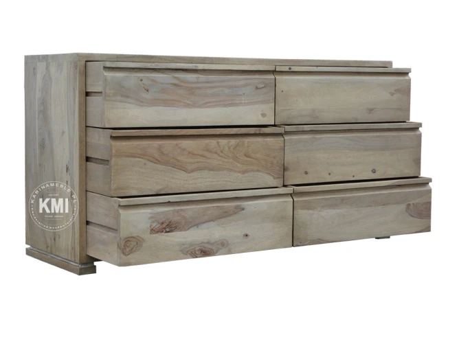 meble designerskie | komoda Aqua sześć szuflad