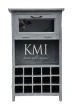 meble kolonialne | szafka na wino, barek Gray LD-780