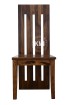 meble z Indii | eleganckie drewniane krzesło NAC-F15-111 brown