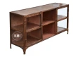 meble industrialne | metalowa szafka rtv w stylu loft Copper
