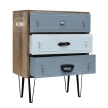 meble designerskie | komoda z szufladami drewno metal Suitcases