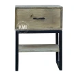 meble designerskie | szafka loftowa industrialna drewno i metal