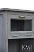 meble drewniane | szafka na wino, barek Gray LD-780