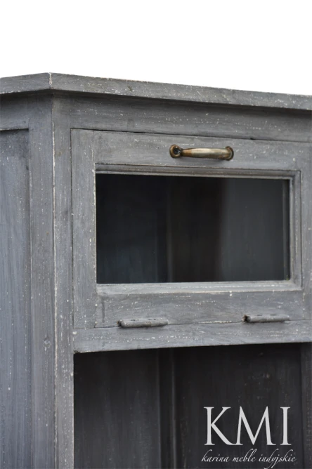 meble drewniane | szafka na wino, barek Gray LD-780