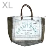 duża torba shopper Dirtbags trykot canvas